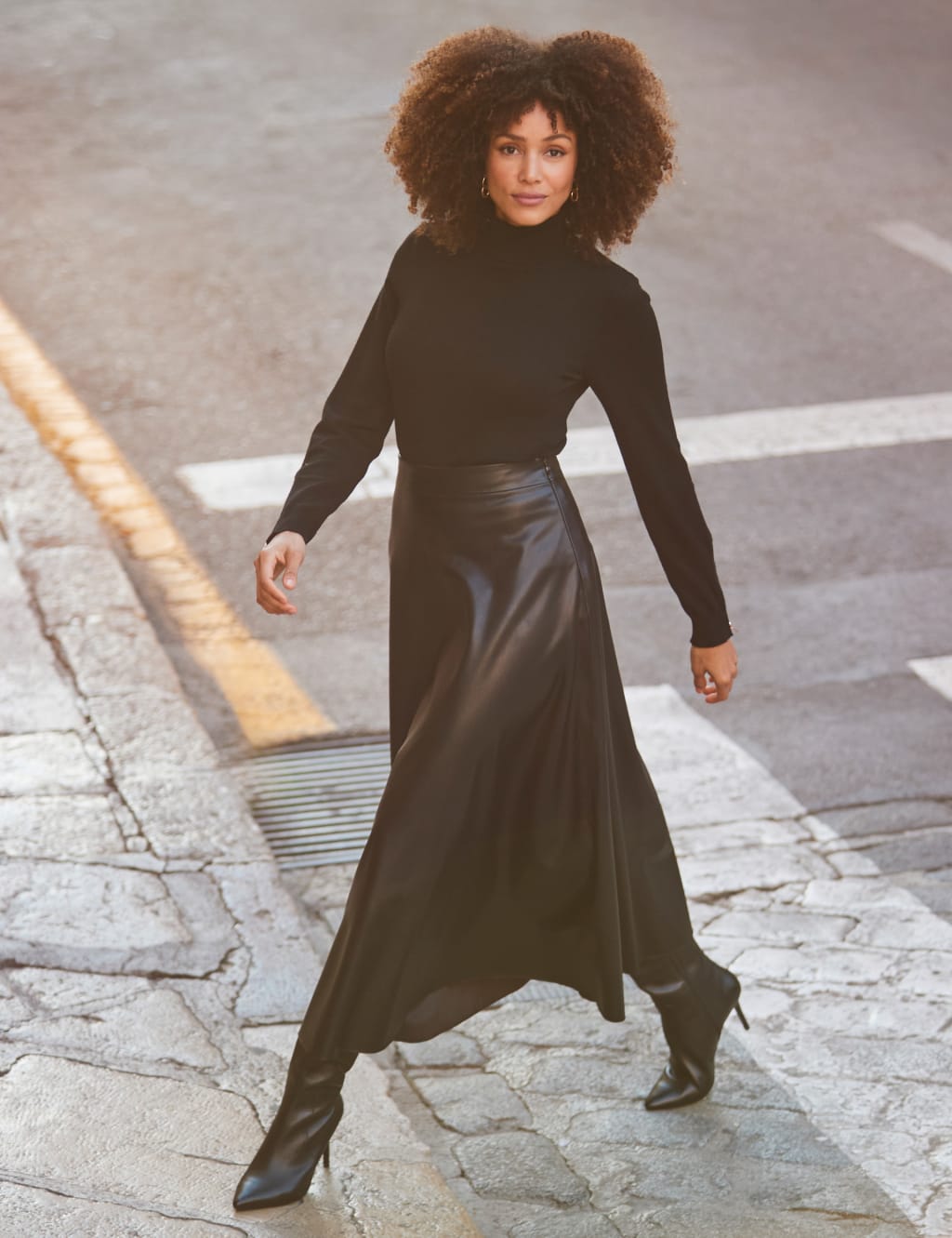 Faux leather skirts uk shop