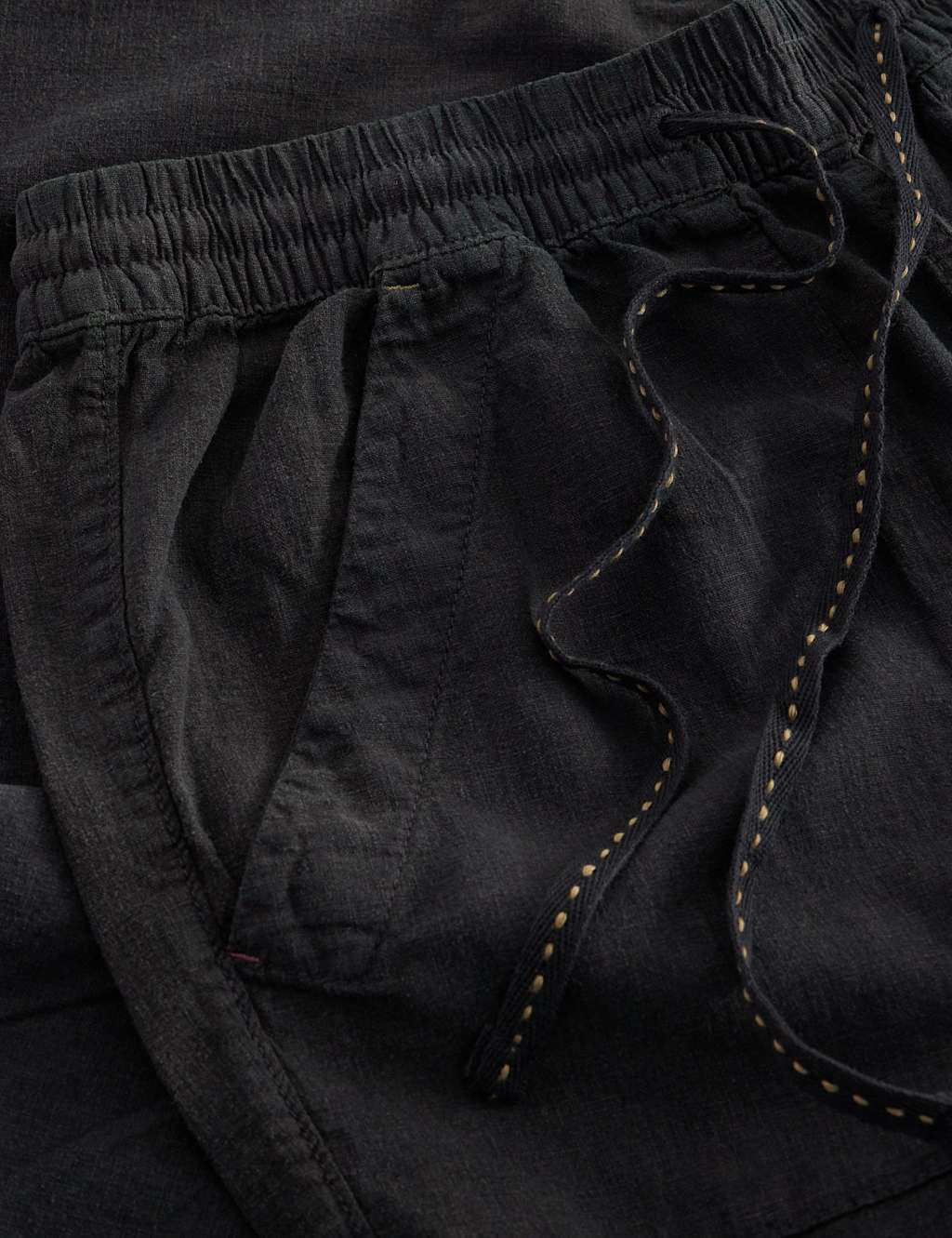 Linen Rich Relaxed Ankle Grazer Trousers 10 of 10