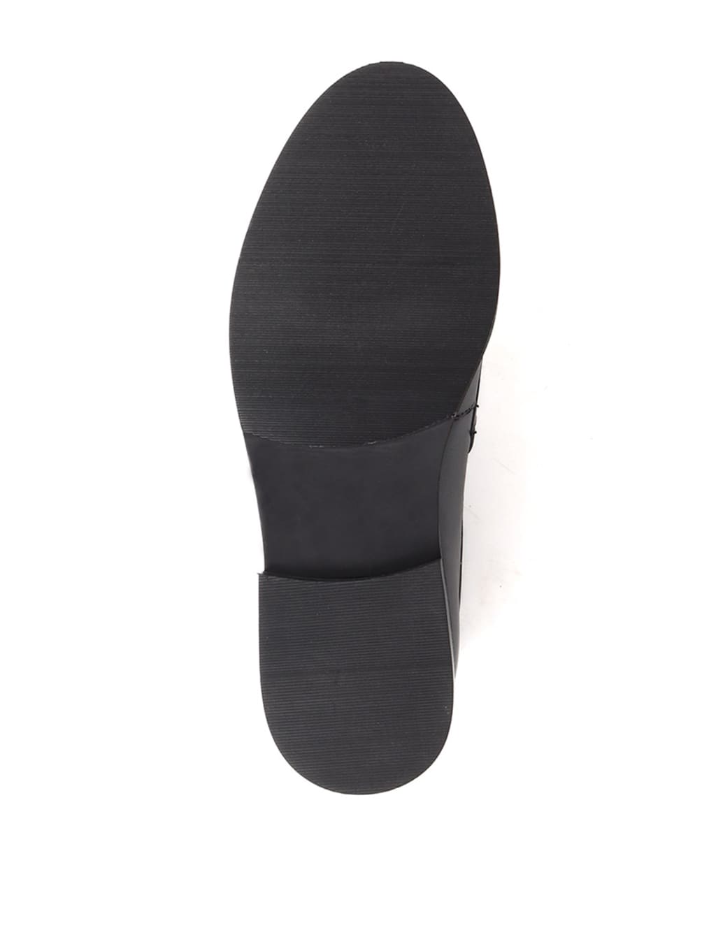 Leather Chain Detail Flat Loafers 5 of 5