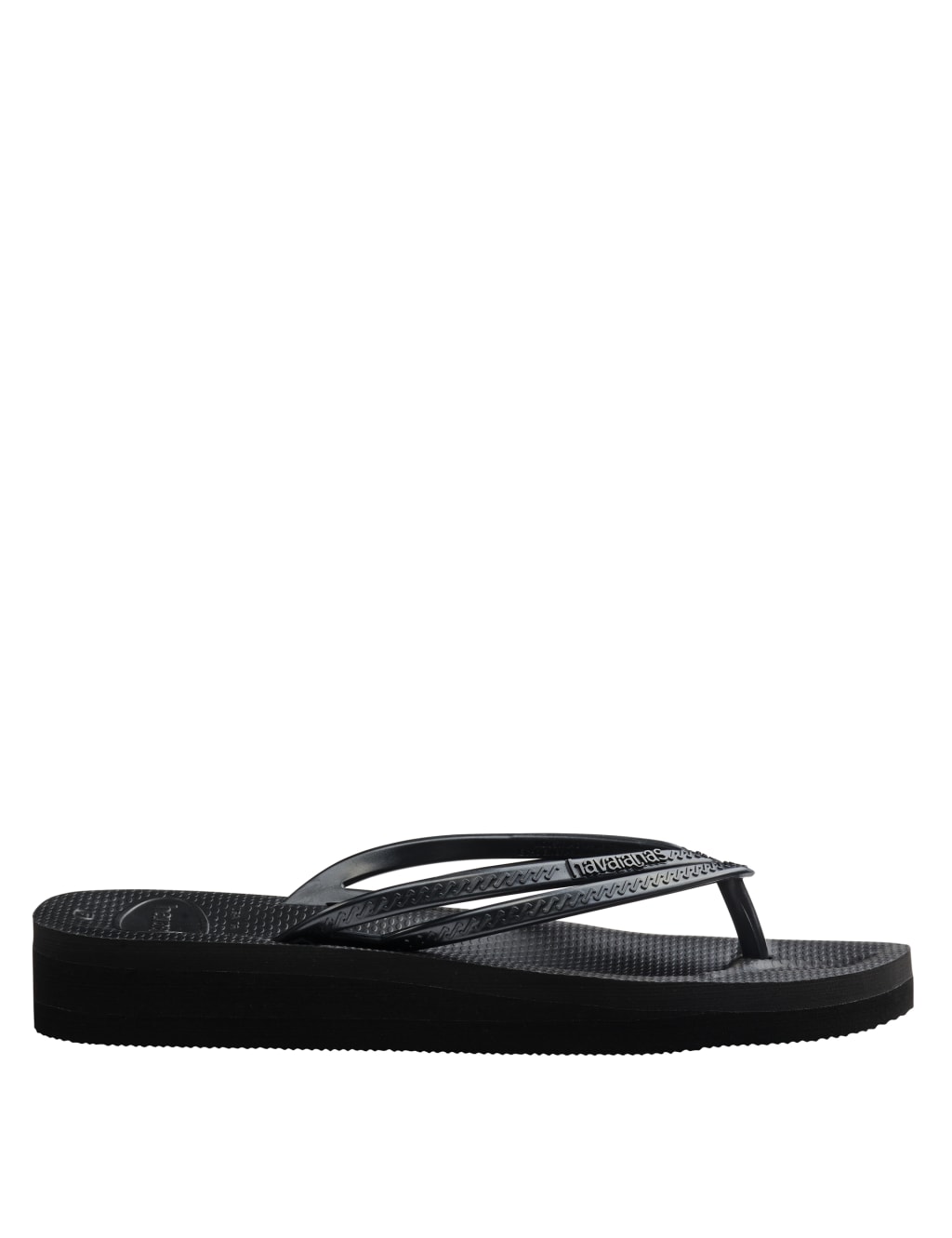 Womens high wedge flip flops top