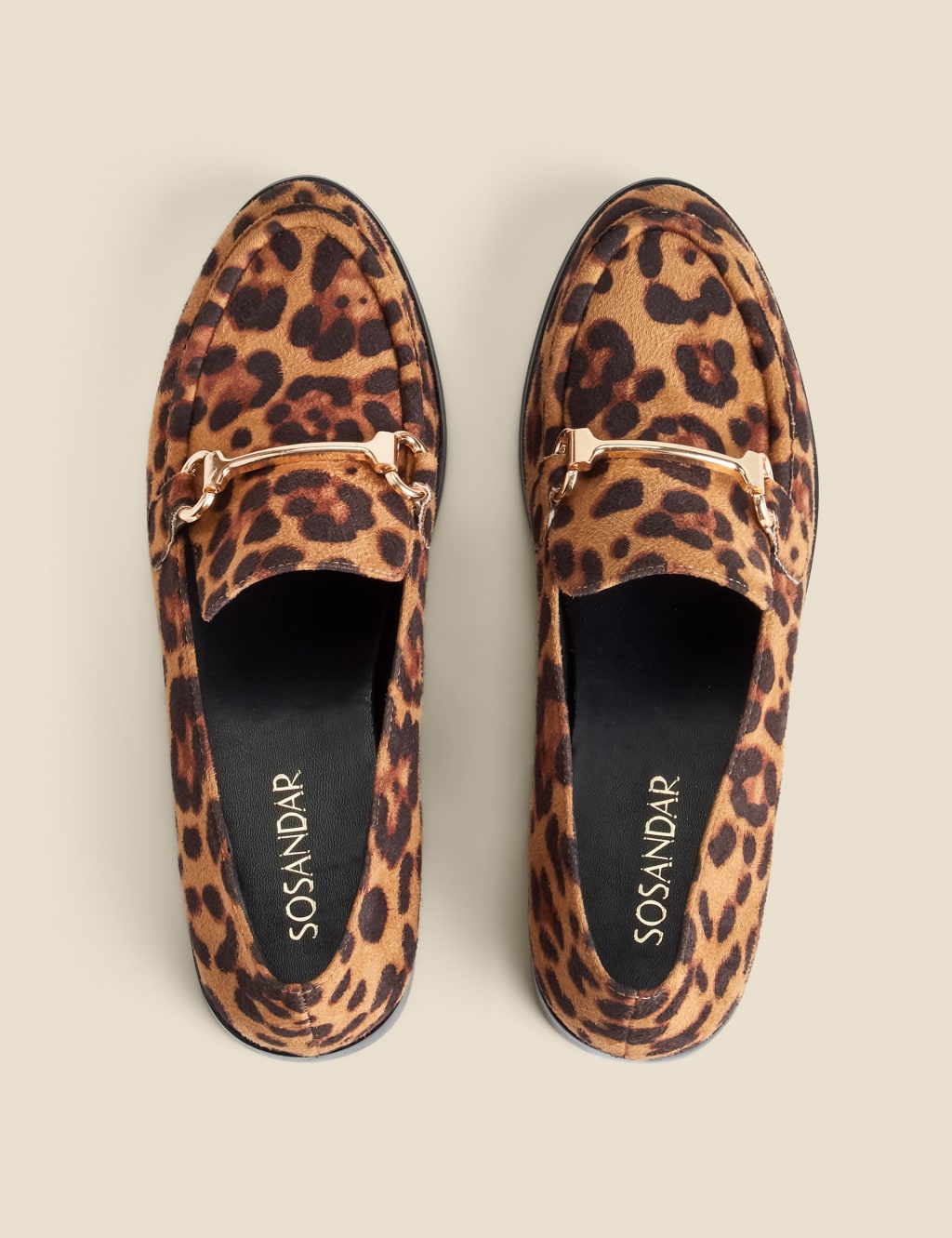 Marks and spencer leopard print loafers store
