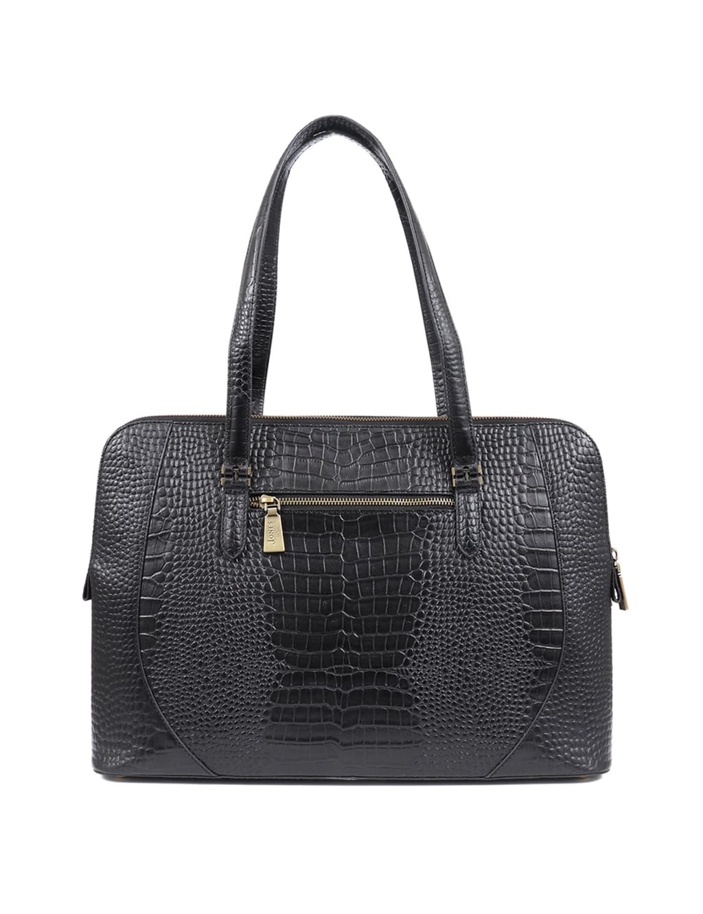Leather Croc Effect Tote Bag Jones Bootmaker M S