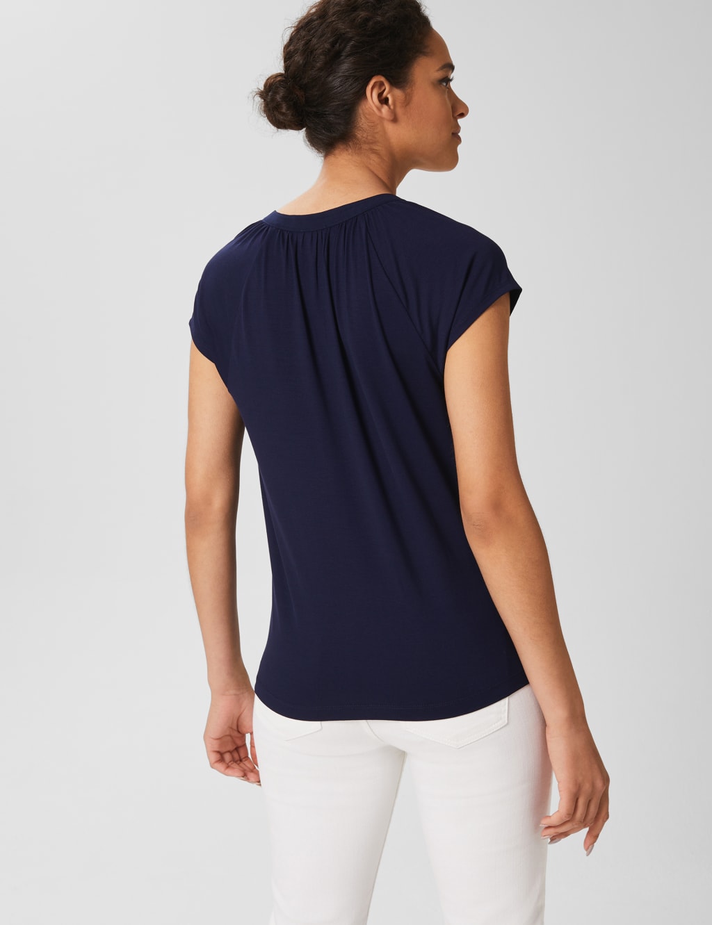 Notch Neck Short Sleeve Top 4 of 4