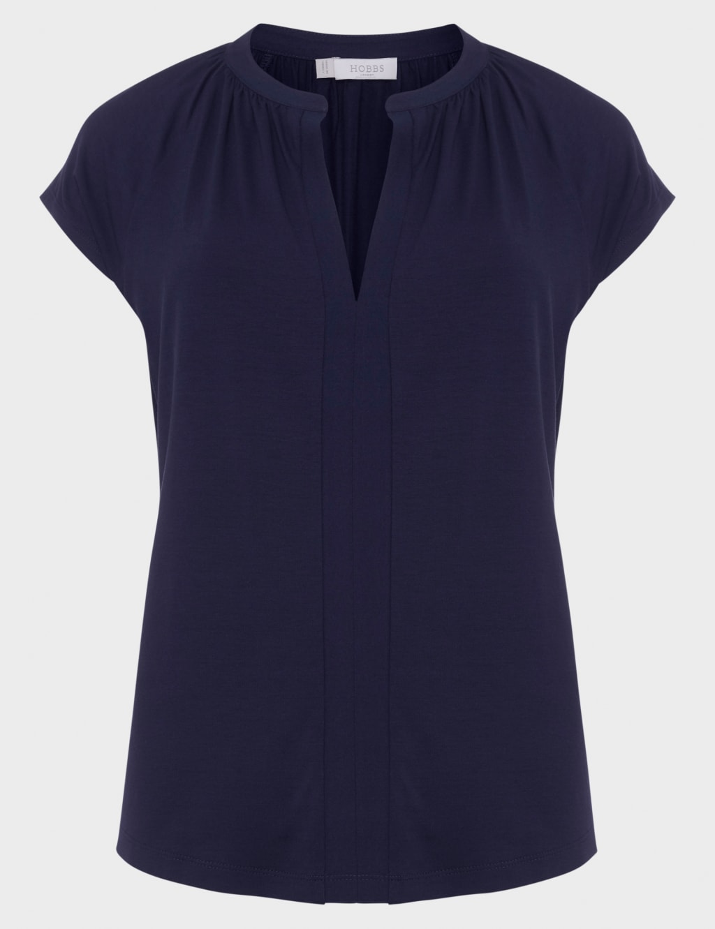 Notch Neck Short Sleeve Top 2 of 4