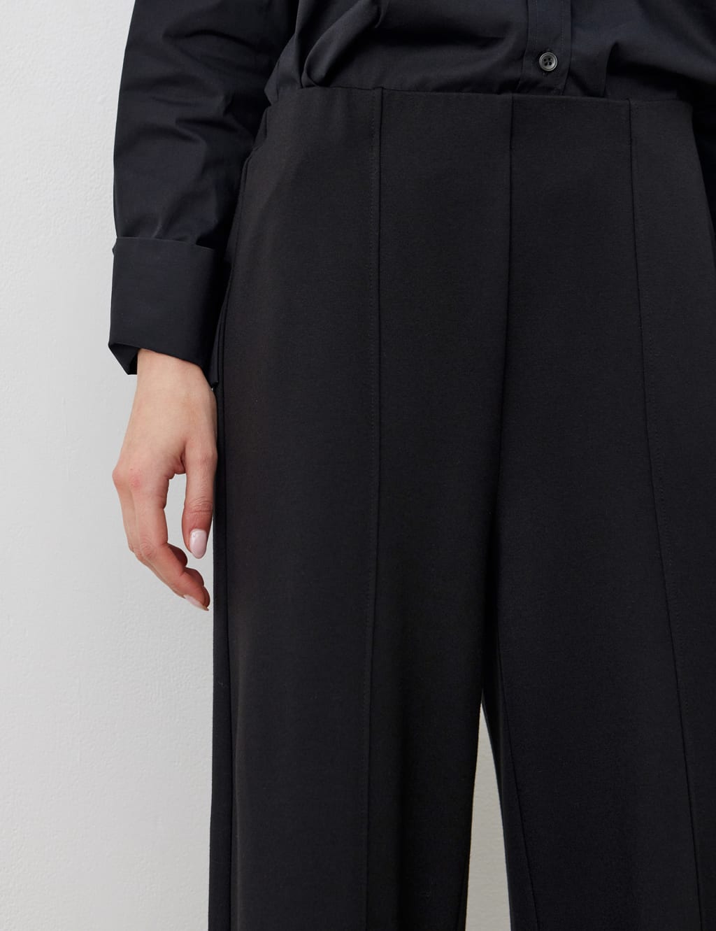 High Waisted Wide Leg Trousers 4 of 5
