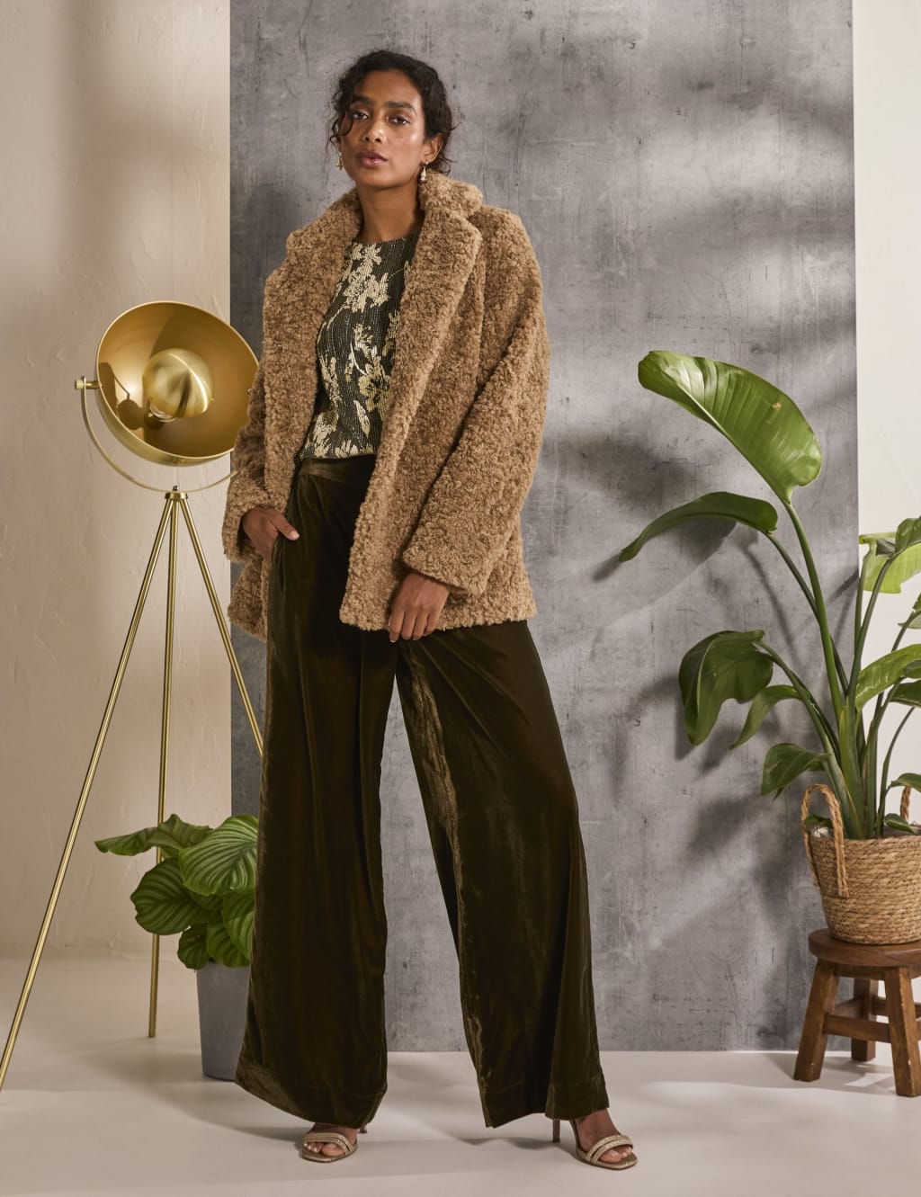 Marks and spencer teddy coat sale