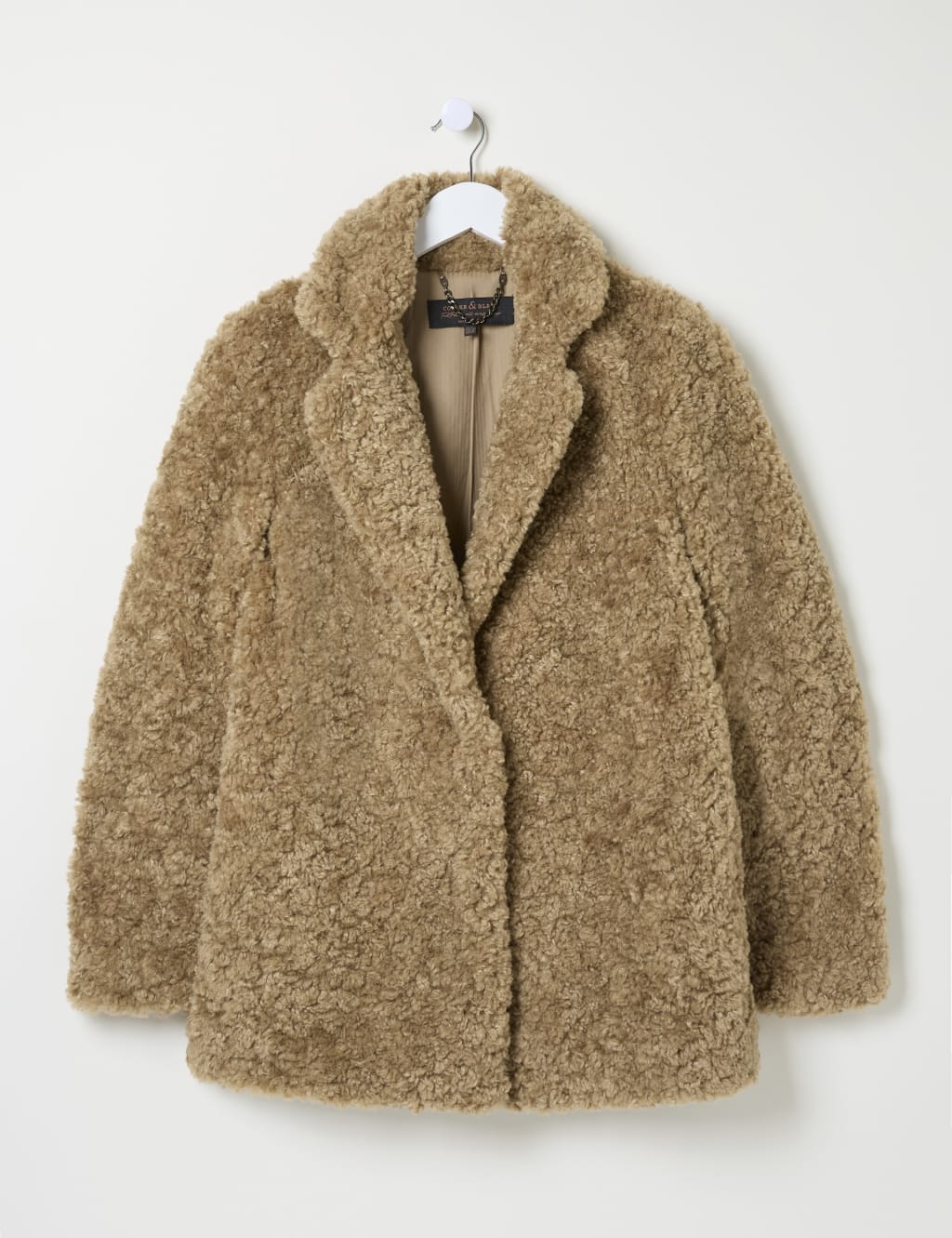 Short teddy bear coat online