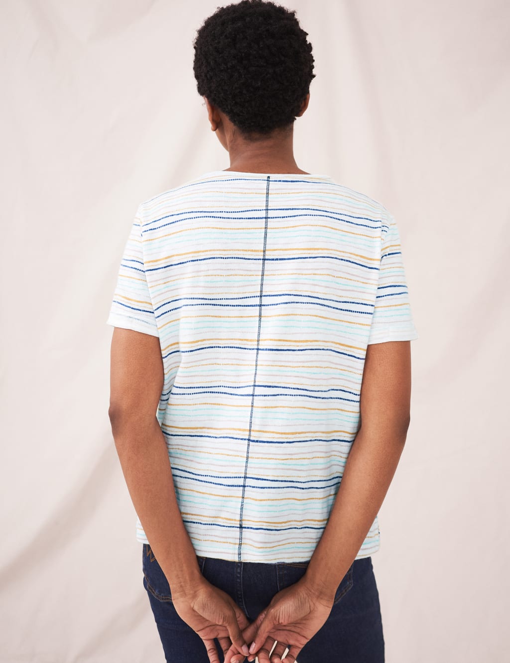 Organic Cotton Striped T-Shirt 3 of 4