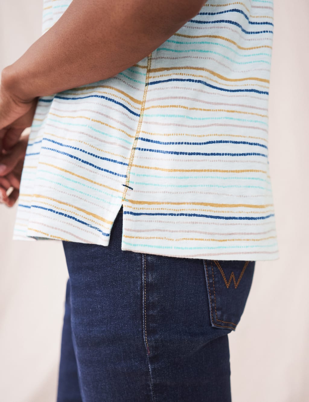 Organic Cotton Striped T-Shirt 4 of 4