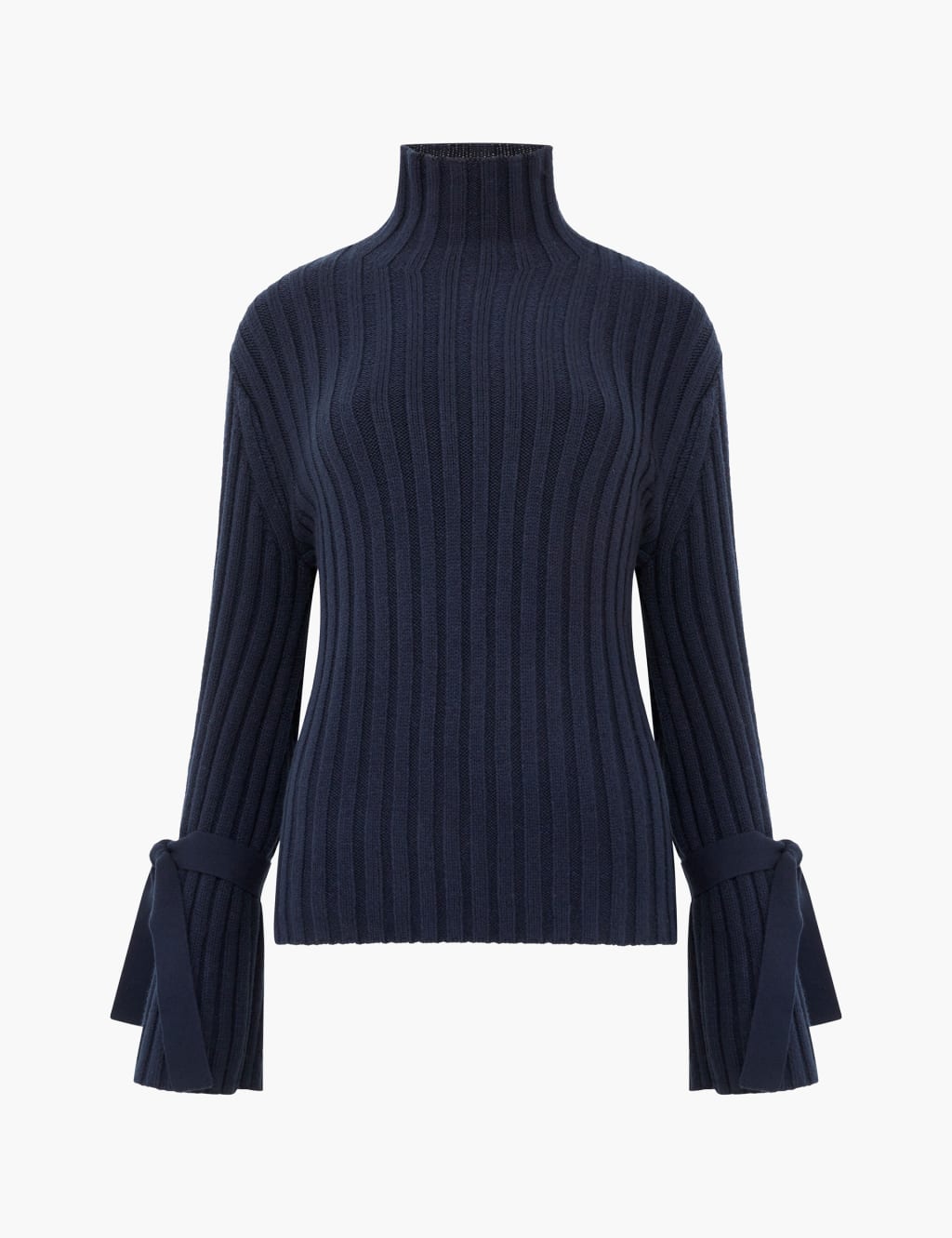 Ribbed Funnel Neck Jumper 2 of 4