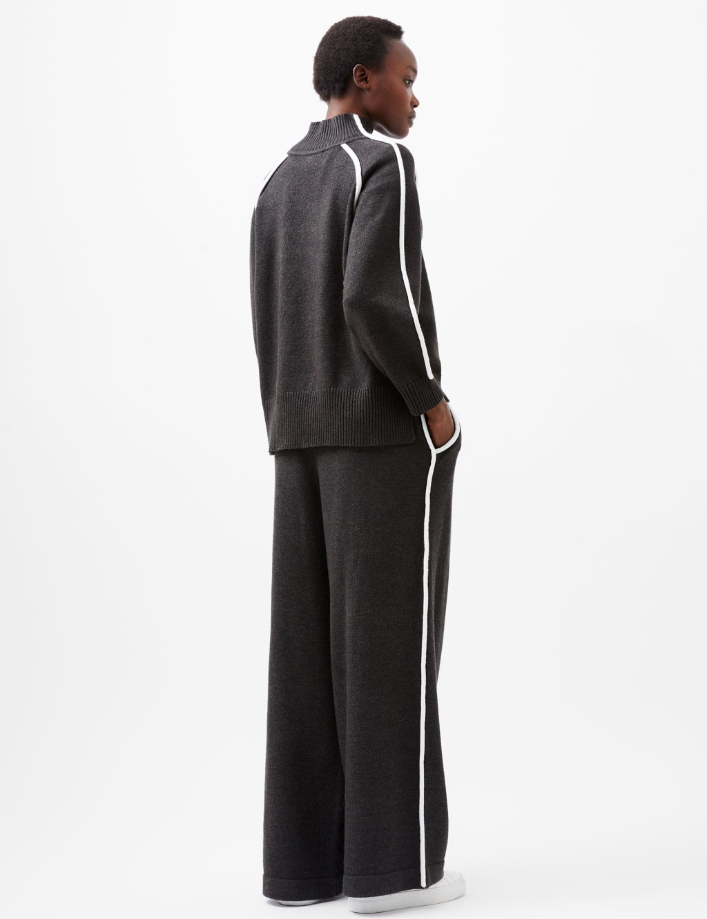 Textured Funnel Neck Jumper 4 of 4