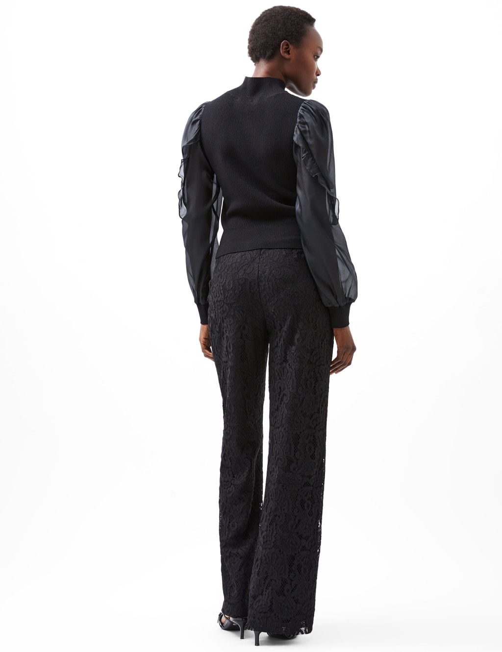 Krista Organza Puff Sleeve Top 4 of 4
