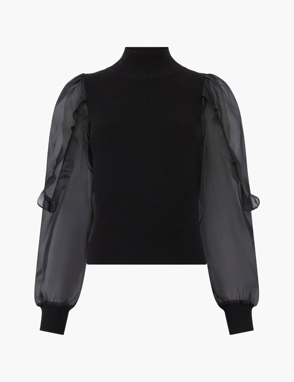 Krista Organza Puff Sleeve Top 2 of 4