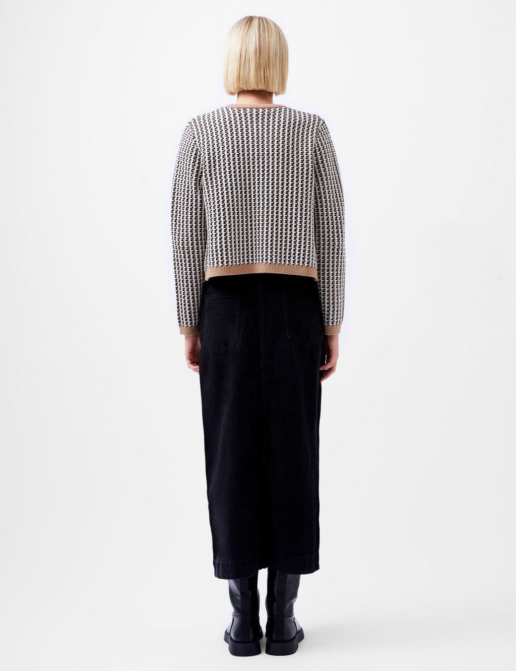 Textured Edge to Edge Cardigan 4 of 4