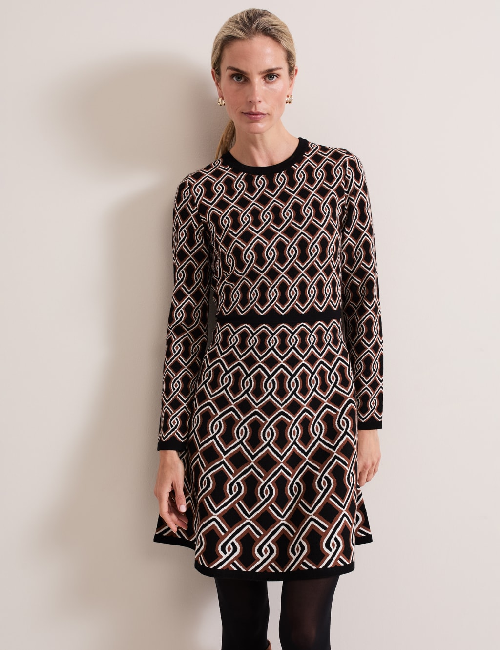 M&s jacquard dress top
