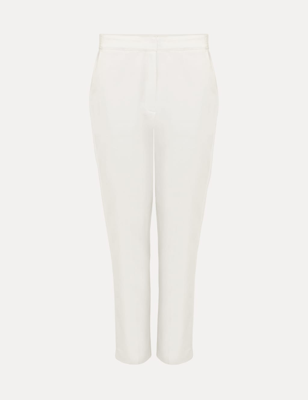 Cotton Blend Tapered Trousers 2 of 7
