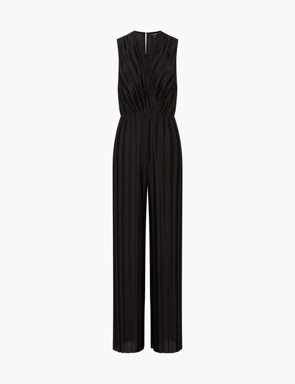 Plissé V-Neck Jumpsuit 2 of 4