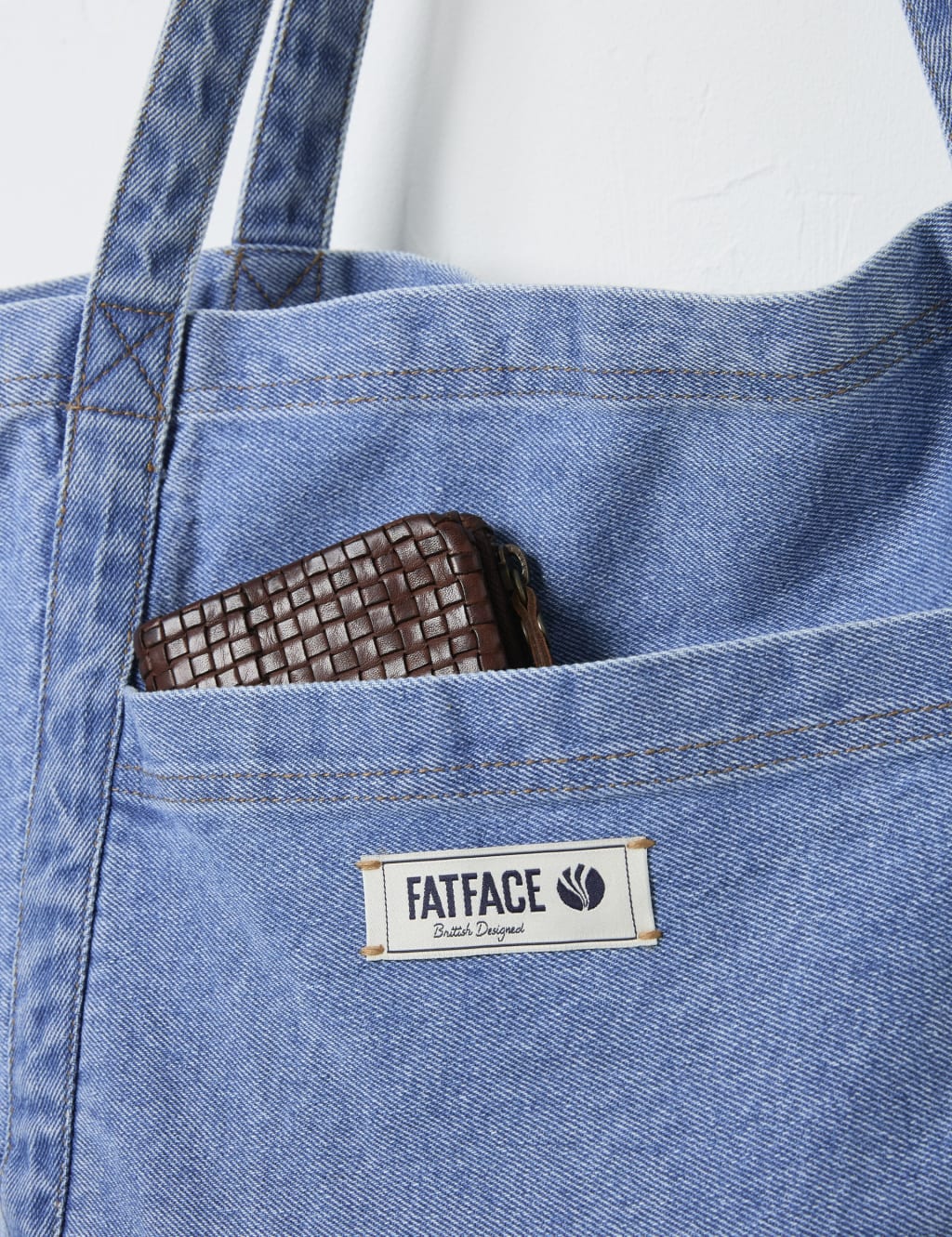 Denim Tote Bag 2 of 2