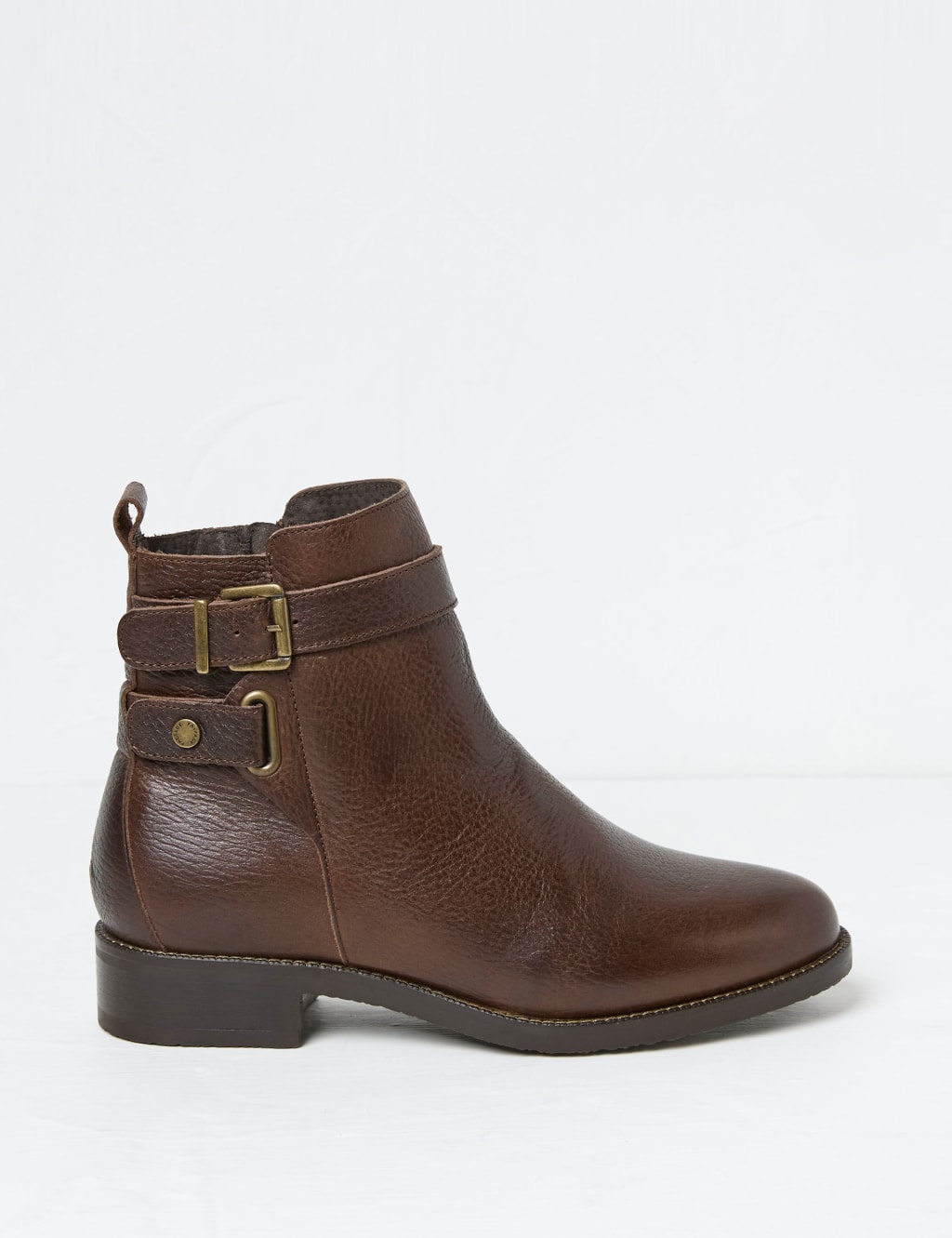 Avery Ankle Buckle Boots