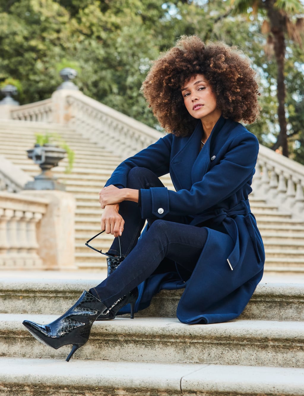 Croc leather ankle boots sales