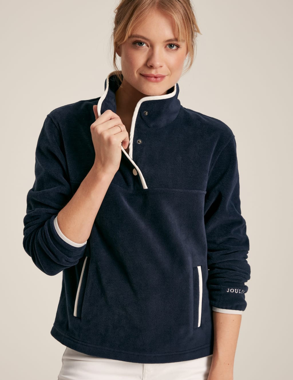 Funnel neck fleece womens discount
