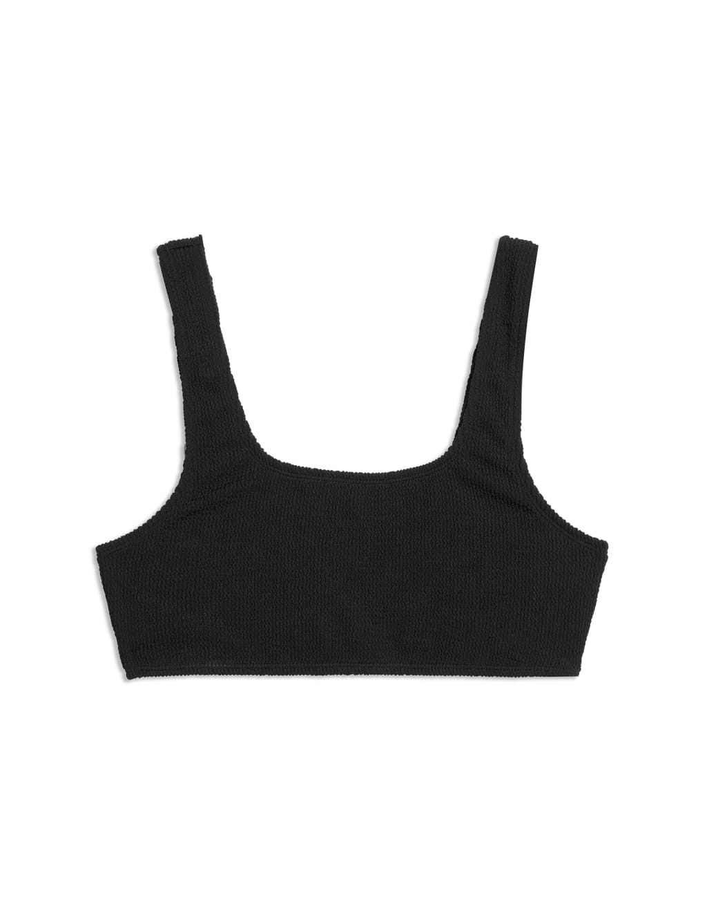 Black Rib Bikini Top 2 of 5
