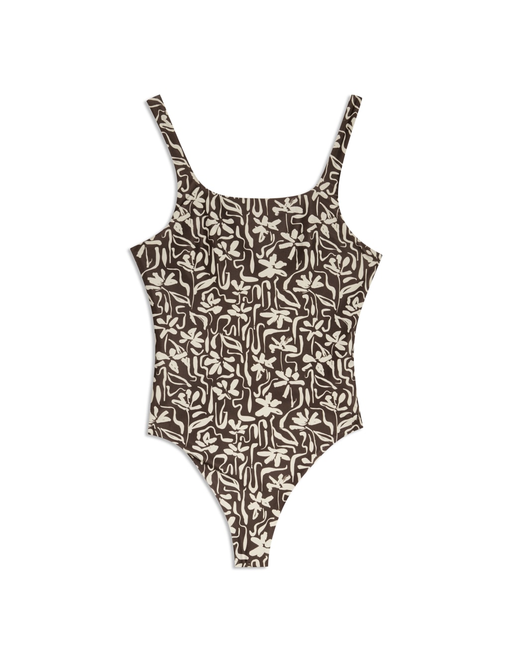 Brushstroke Floral Swimsuit 2 of 5