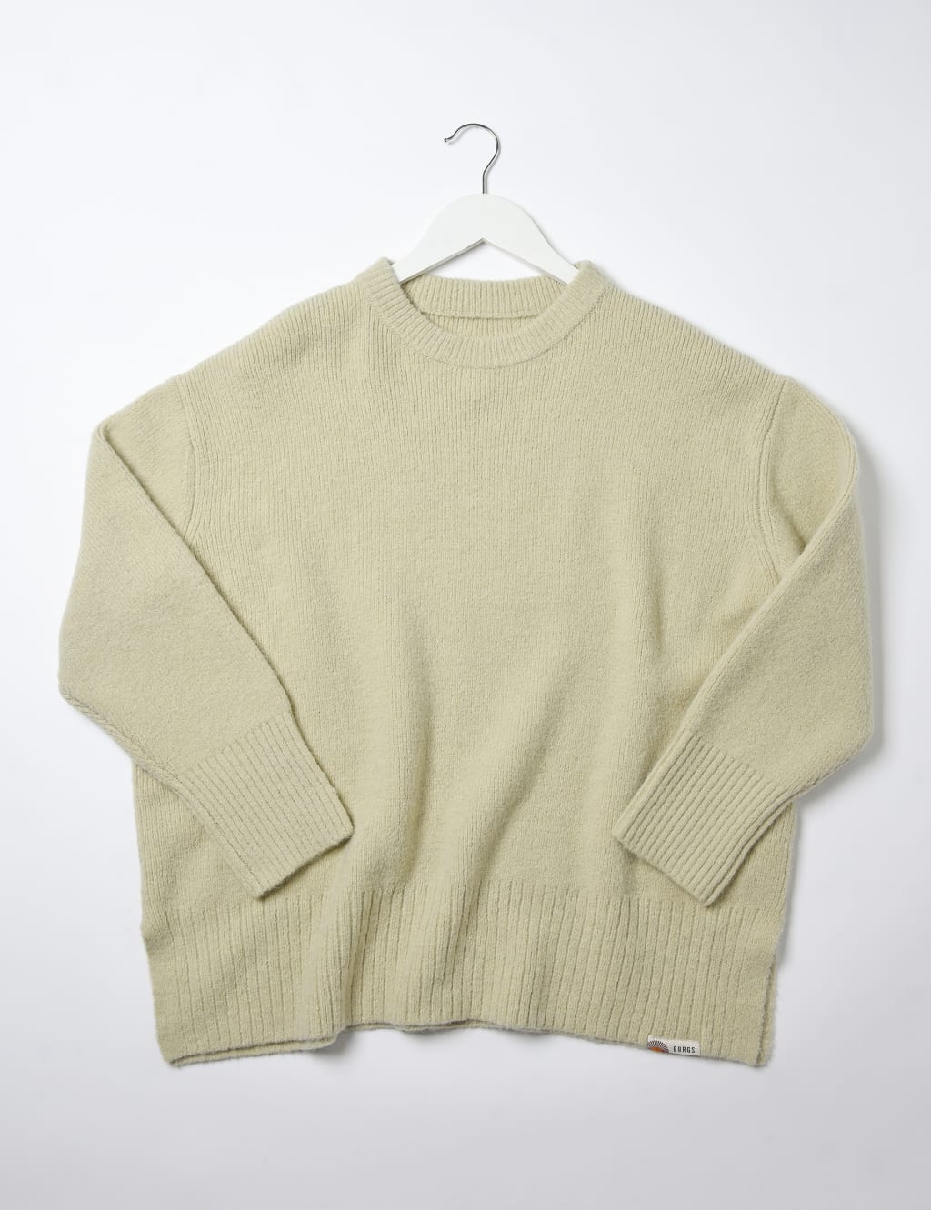 Crew Neck Relaxed Jumper with Wool 2 of 6