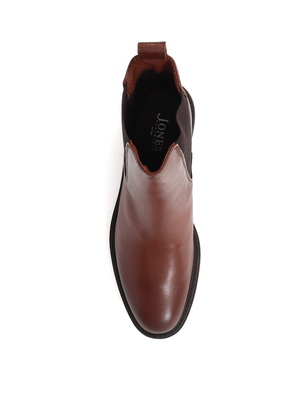 Leather Chelsea Block Heel Ankle Boots 5 of 7