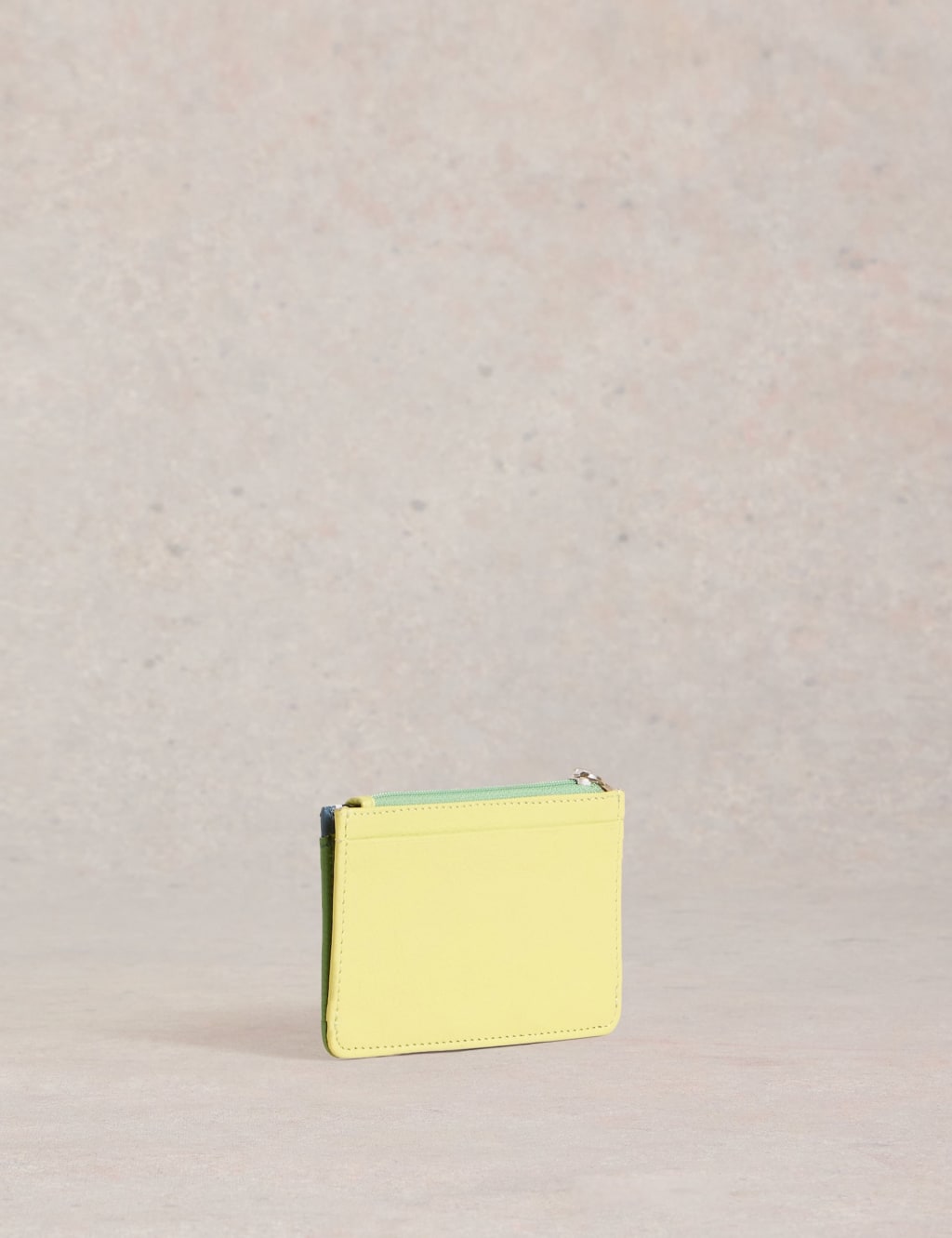 Leather Colour Block Cardholder Purse 3 of 4