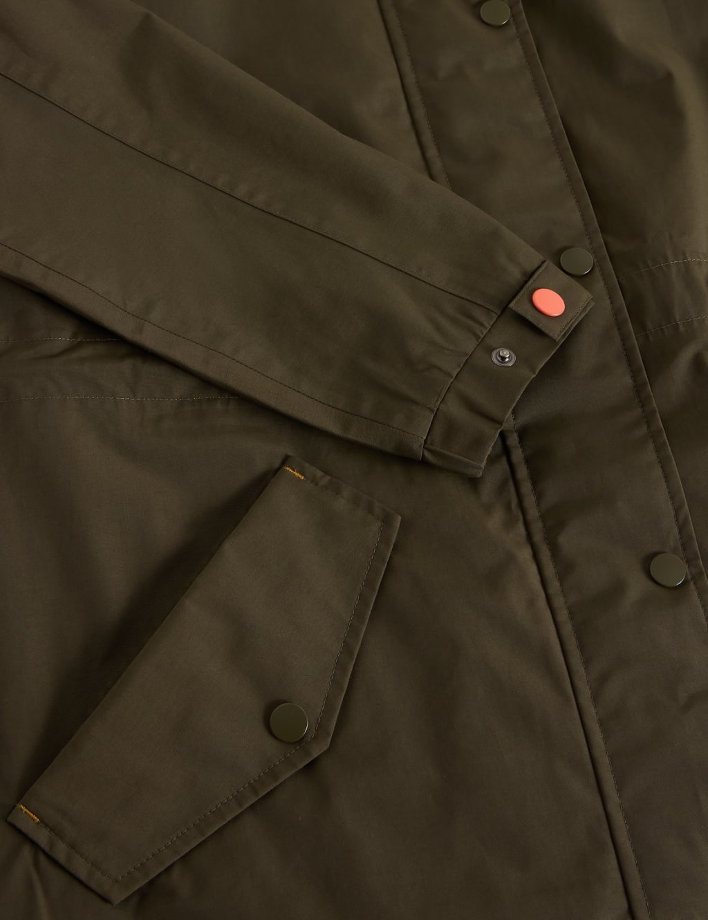 Waterproof Funnel Neck Raincoat 6 of 6