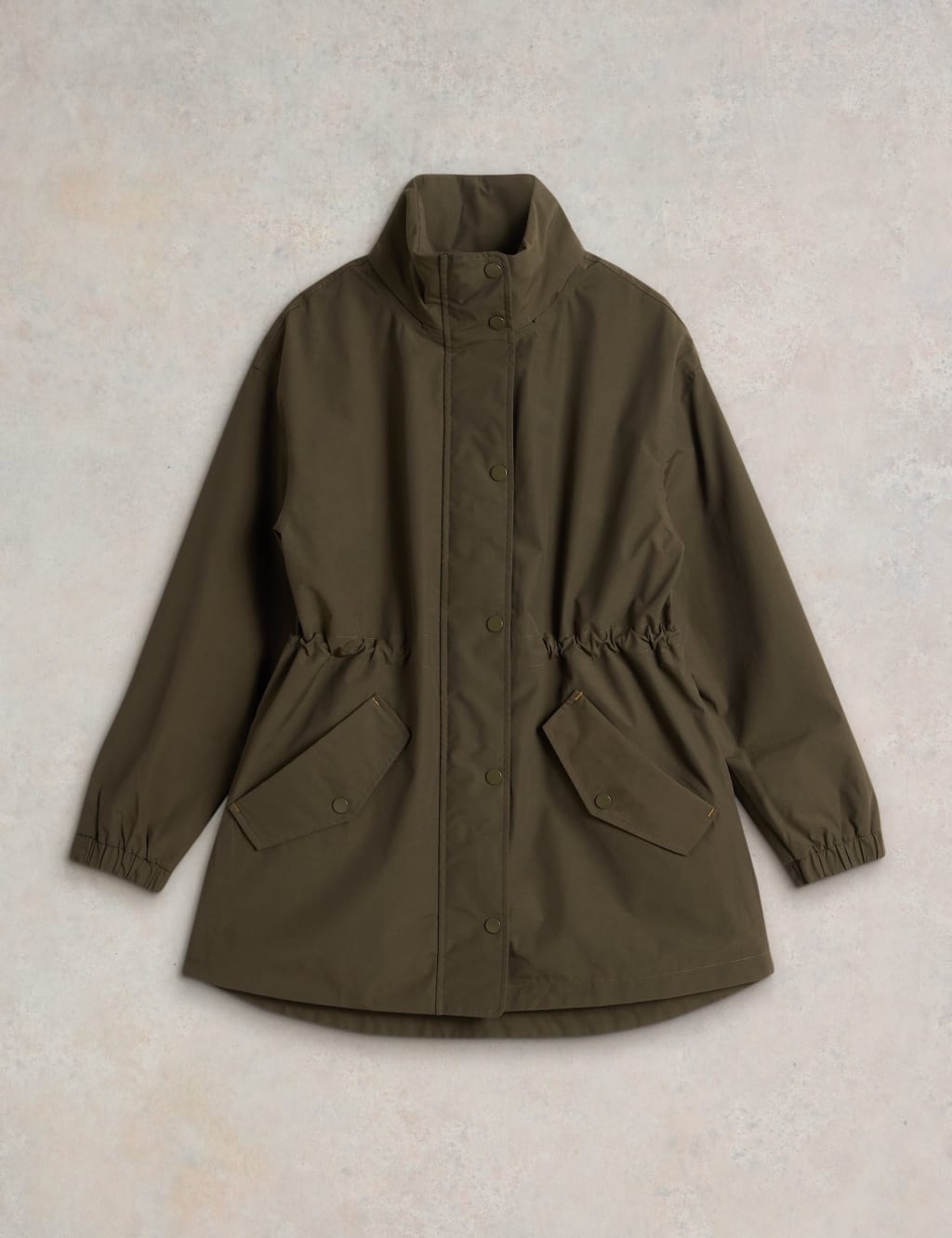 Waterproof Funnel Neck Raincoat 2 of 6