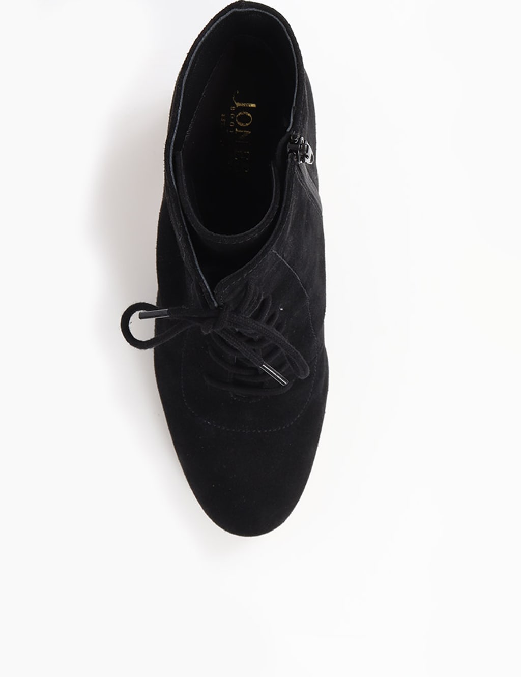 Black lace up suede ankle boots online