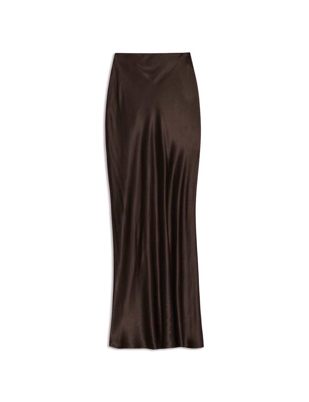 Satin Maxi Column Skirt 2 of 4