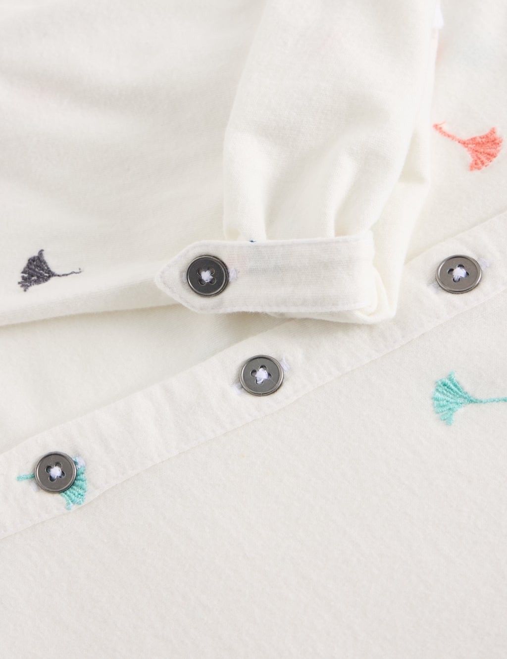 Pure Cotton Jersey Embroidered Shirt 6 of 6