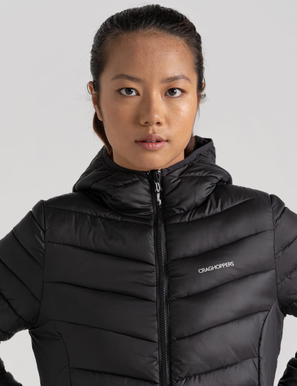 Quilted Hooded Jacket Craghoppers M S