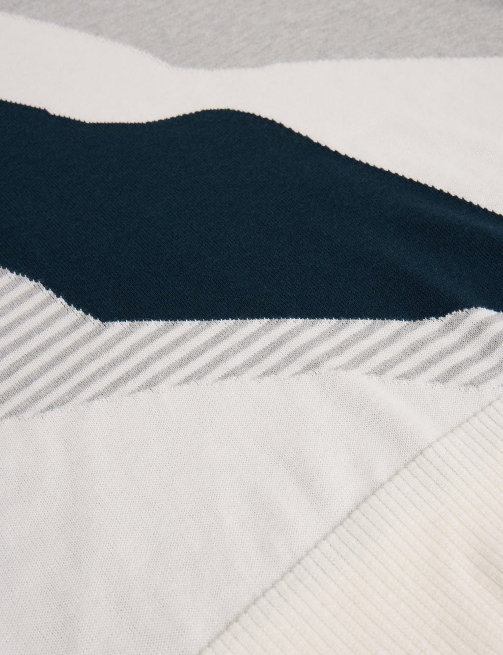 Cotton Blend Abstract Jumper 6 of 6