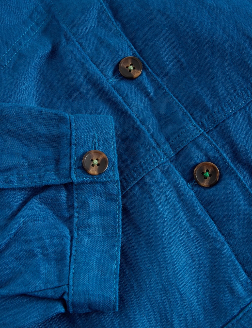 Pure Linen Lightweight Collared Jacket 6 of 6