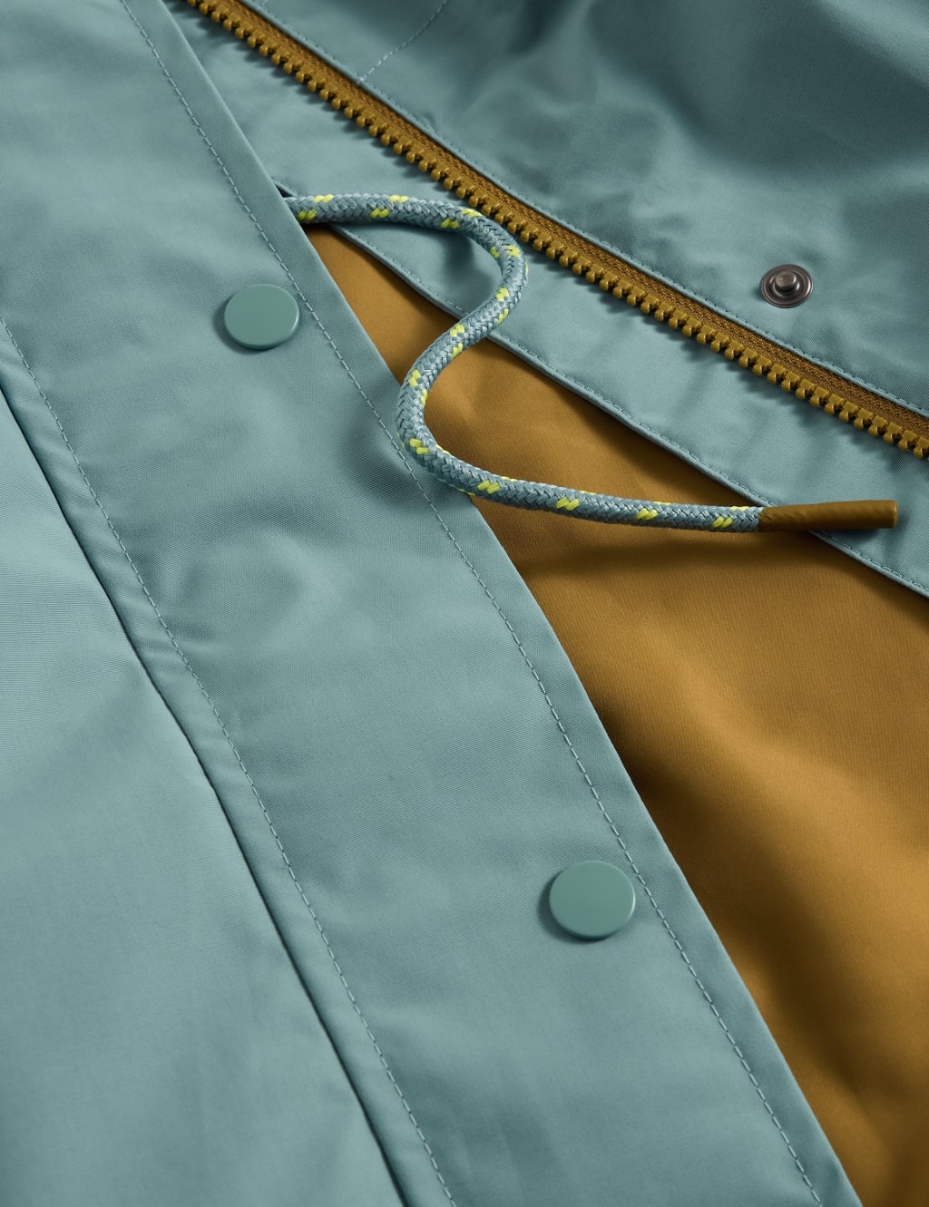 Cotton Rich Waterproof High Neck Raincoat 6 of 6