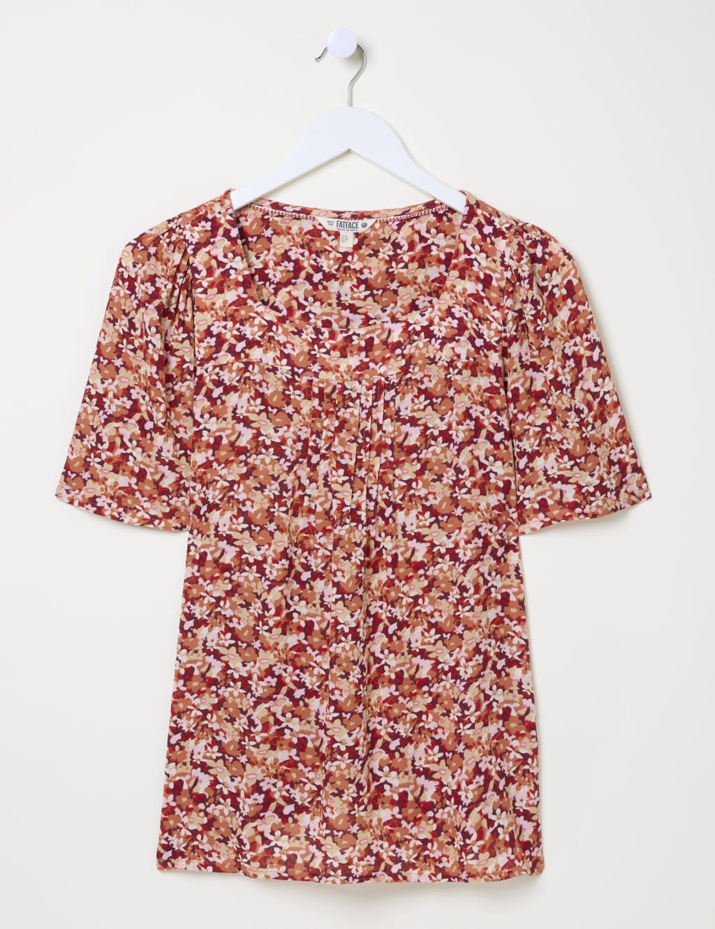 Floral Square Neck Blouse 2 of 6