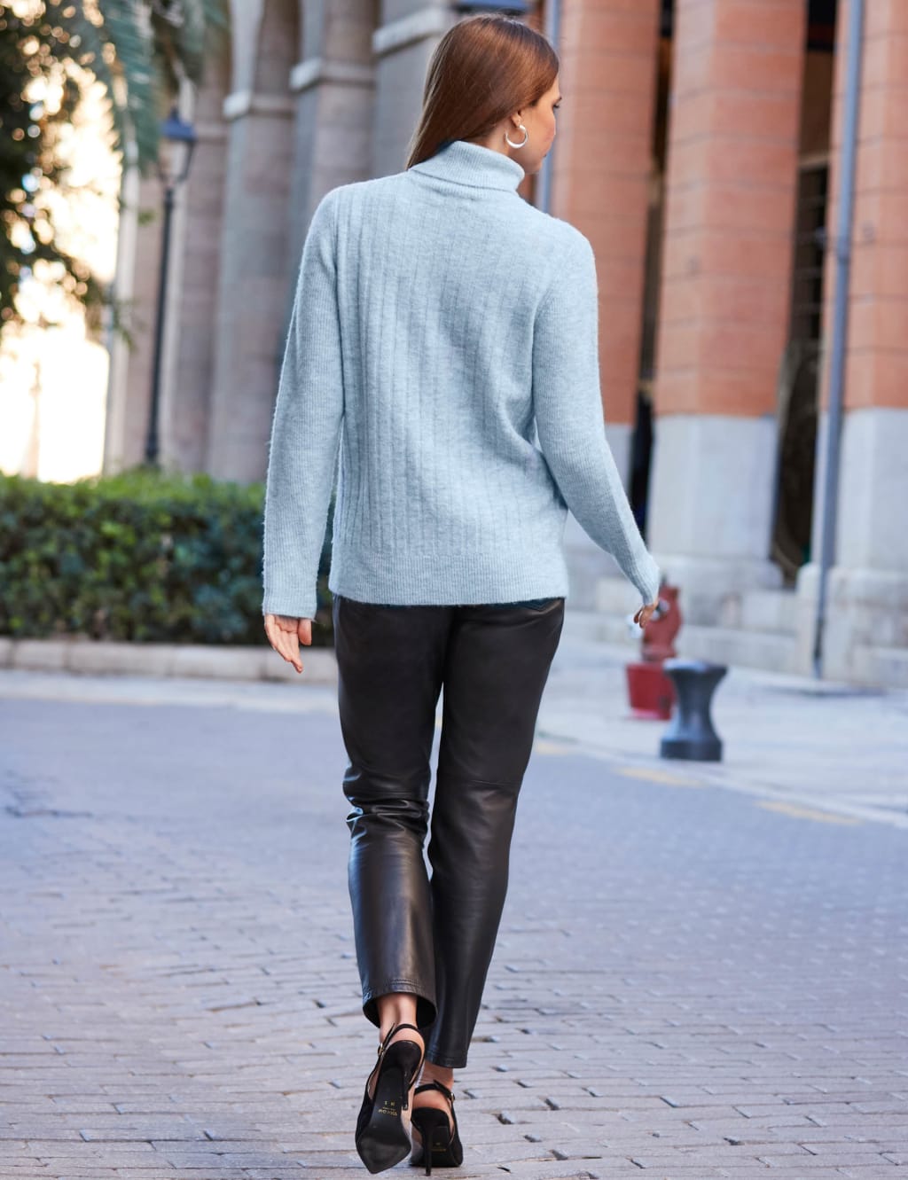 Ribbed Roll Neck Jumper 4 of 5