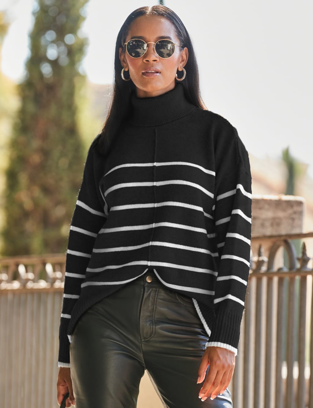 Striped Roll Neck Jumper 2 of 3