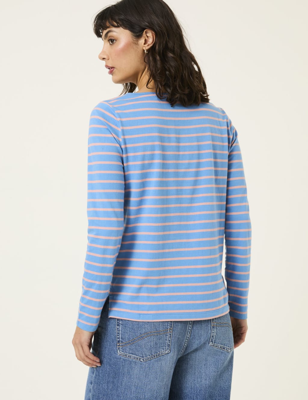 Pure Cotton Striped Top 3 of 5