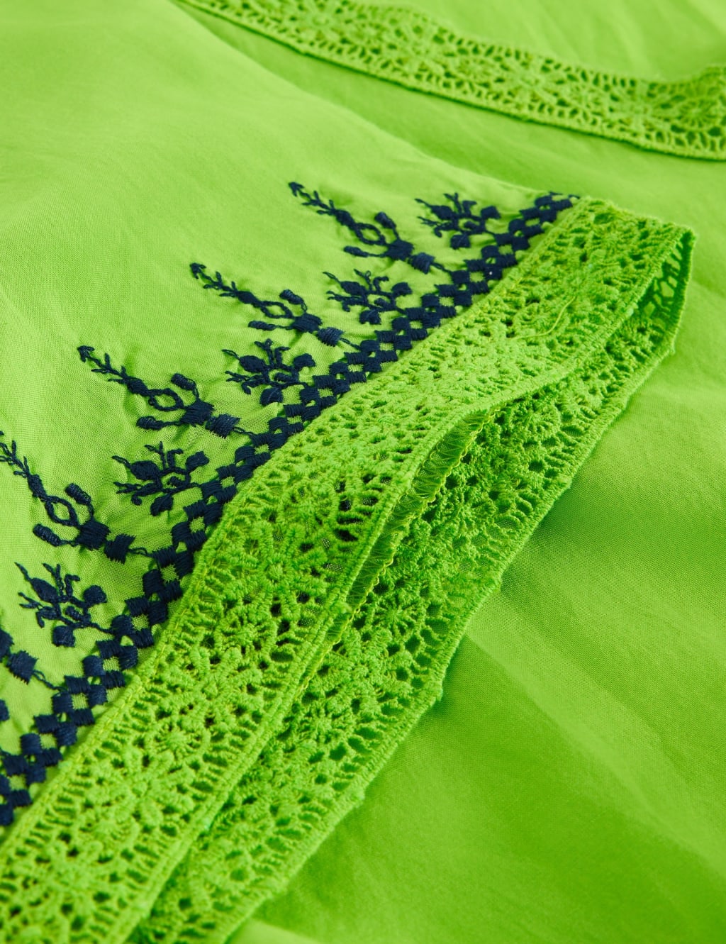 Cotton Rich Embroidered Beach Dress 3 of 7