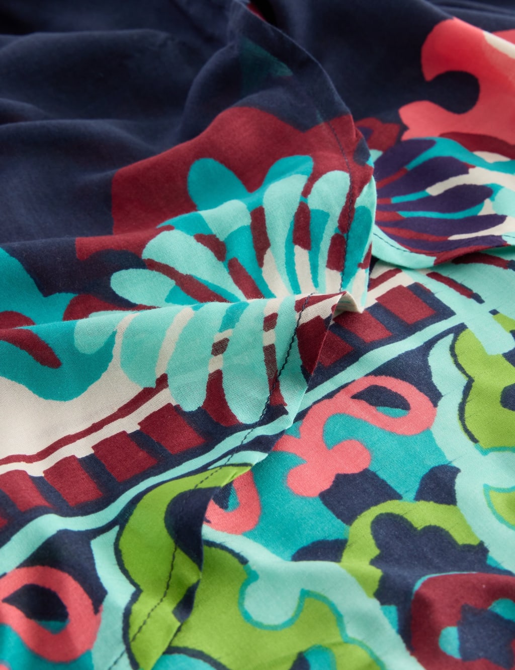 Printed V-Neck Midaxi Kimono 3 of 7