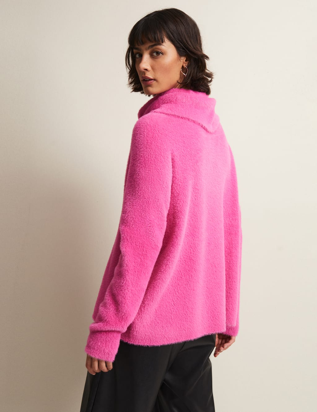 Textured Roll Neck Knitted Top 5 of 6