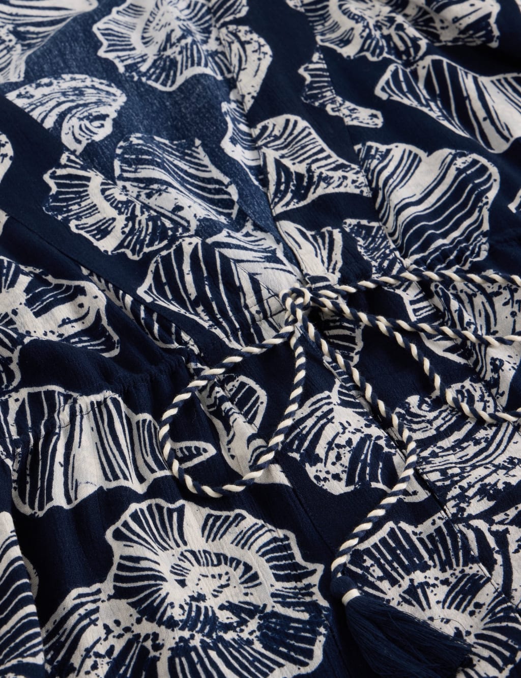 Shell Print Kimono Wrap 3 of 7