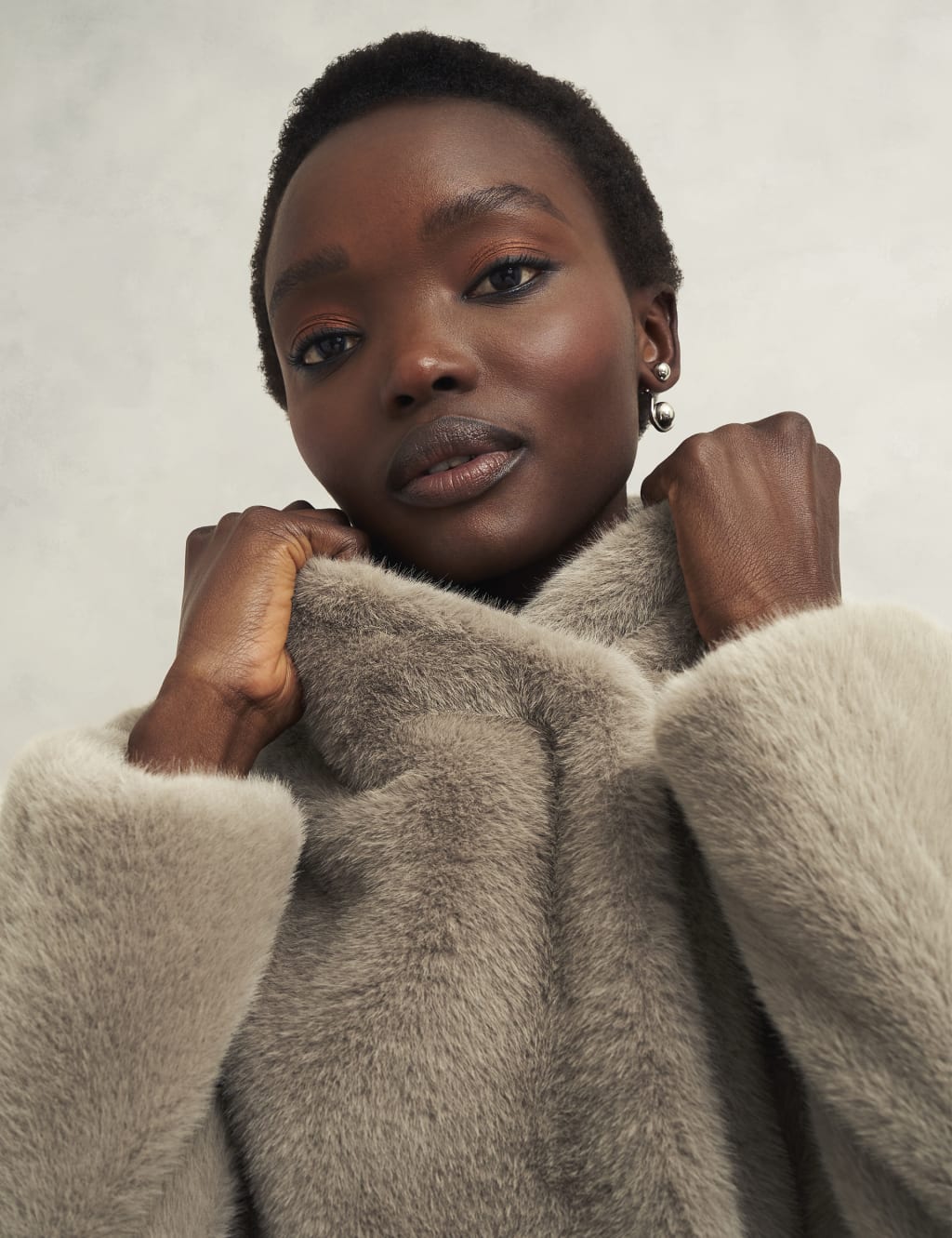 Marks and spencer ladies faux fur coats best sale