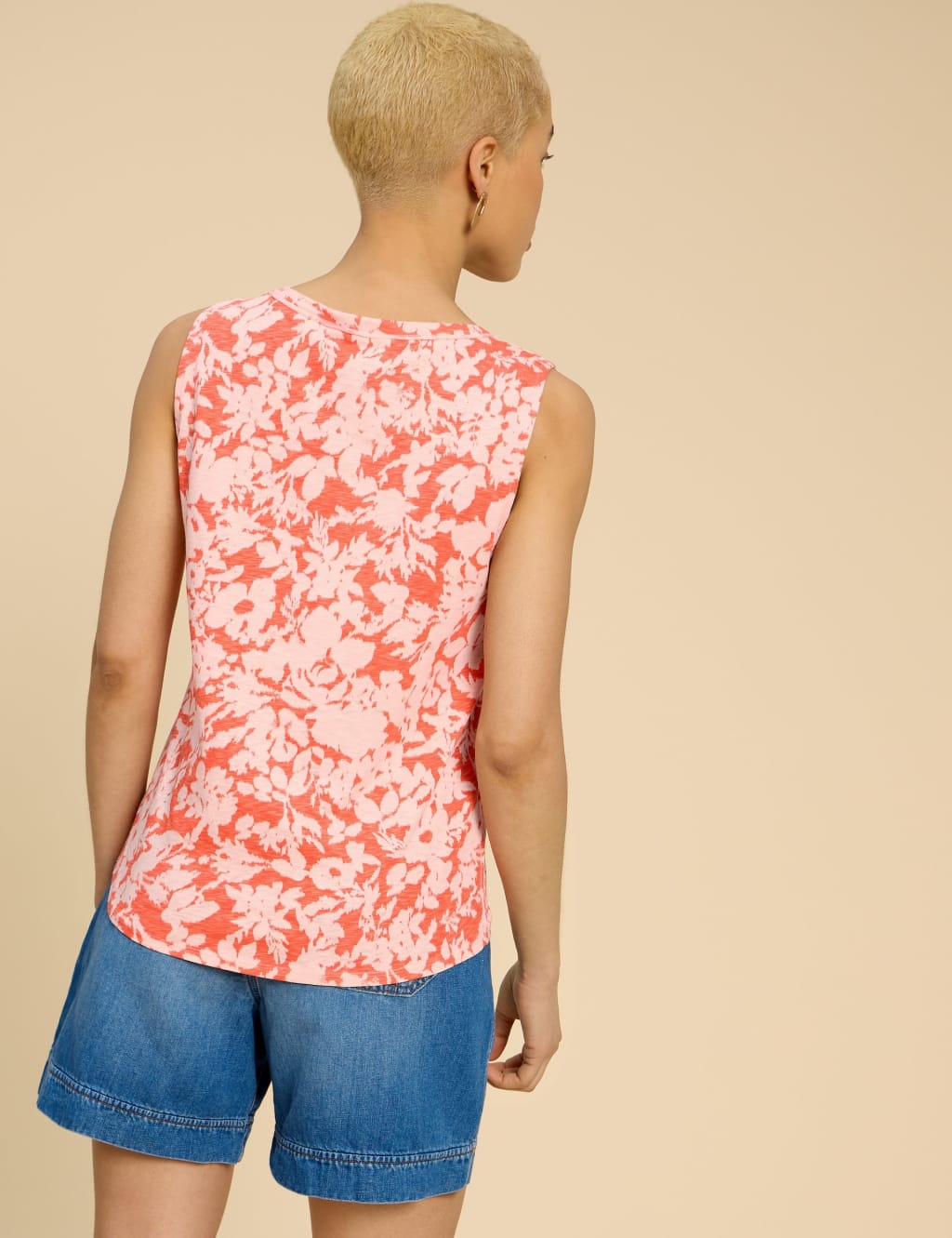 Pure Cotton Printed Vest 3 of 6