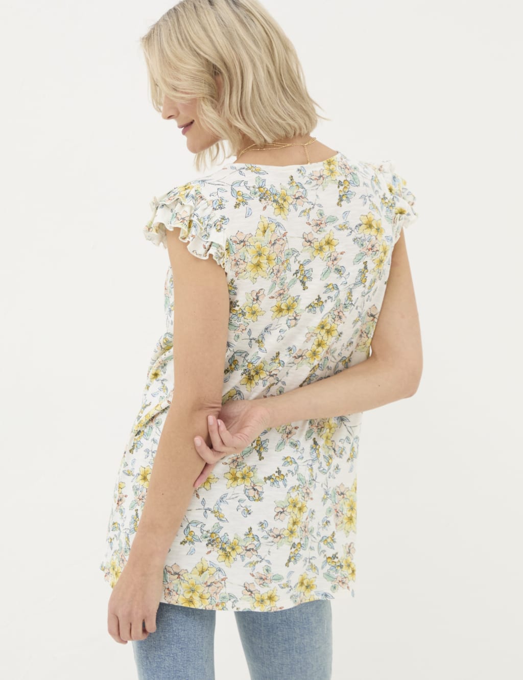 Floral Ruffle Tunic 4 of 6